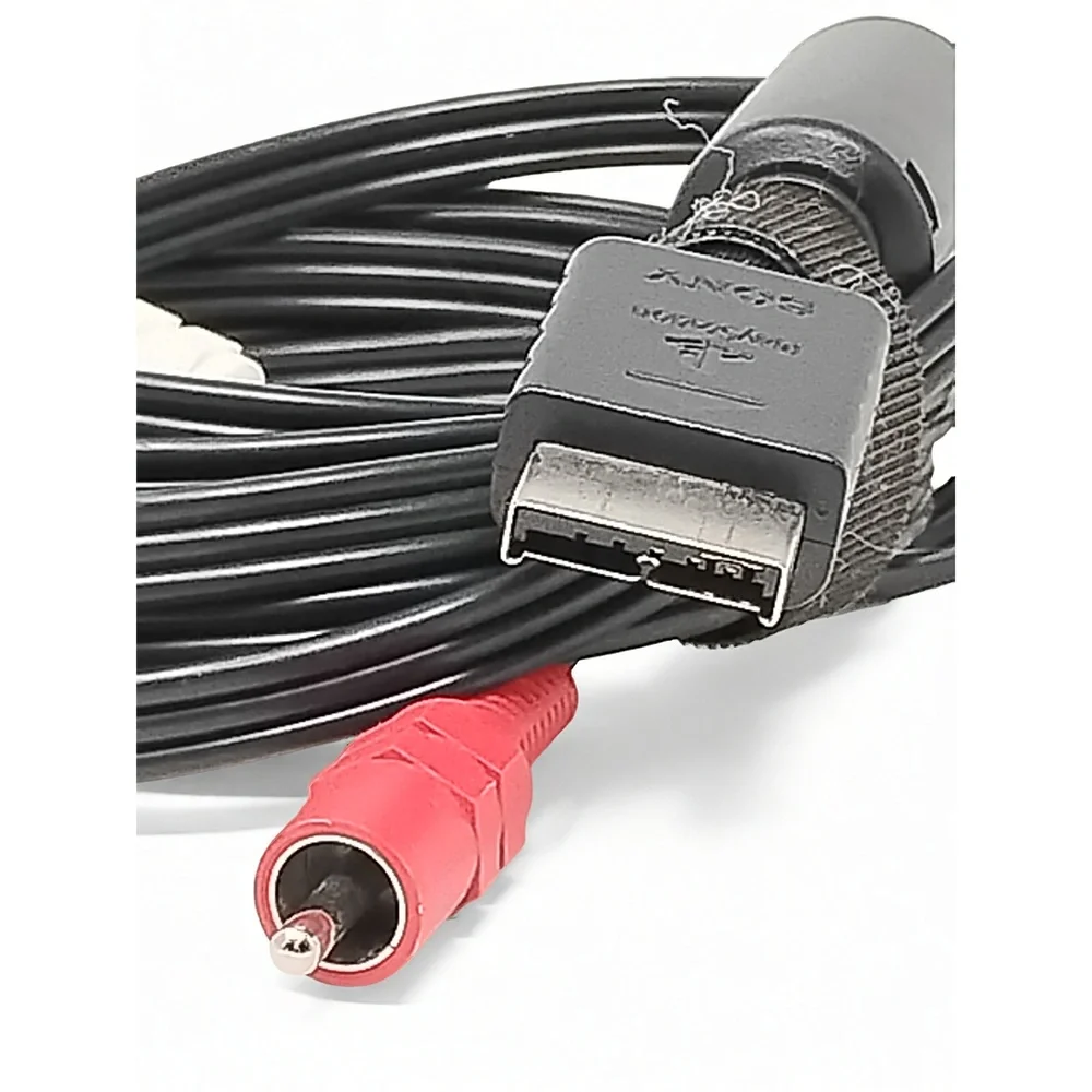 Sony PlayStation AV Cable SCPH-1050 PS1 PS2 PS3 Video Cord 6ft Ferrite Core